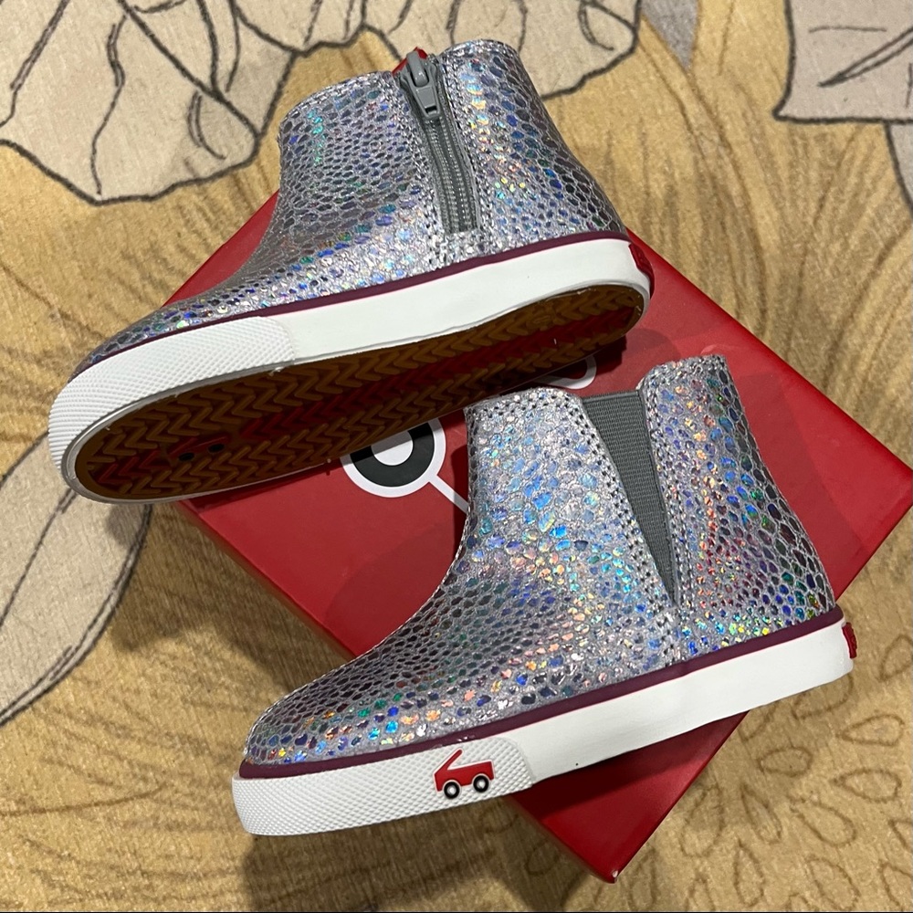 See Kai Run Keegan Toddler Girls Sneaker Boots